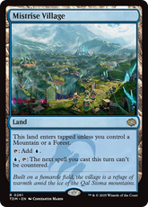 Aldeia de Nevoalta / Mistrise Village - Magic: The Gathering - MoxLand